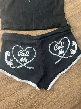 “Call Me” Short Shorts